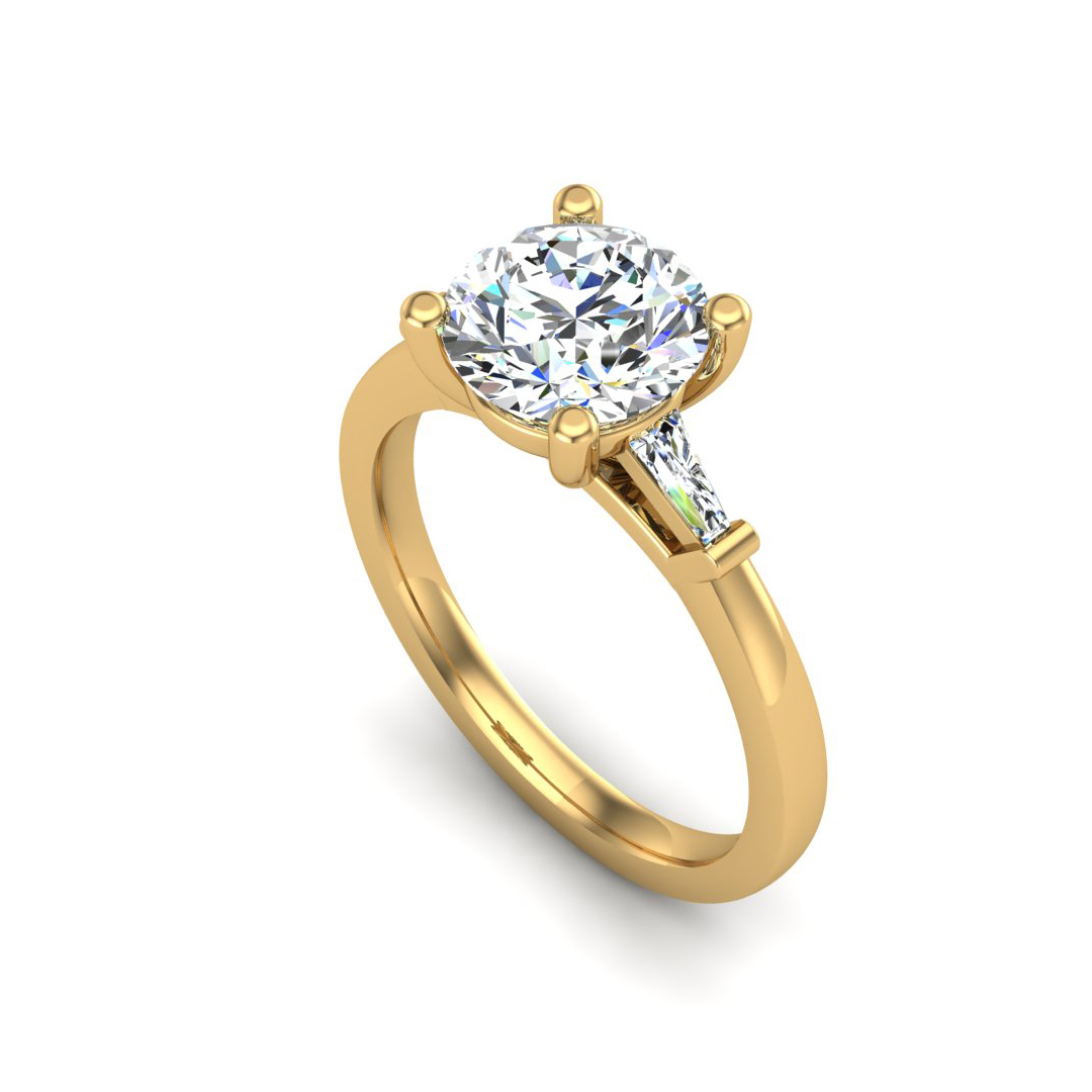 Dana  Three-Stone Engagement ring